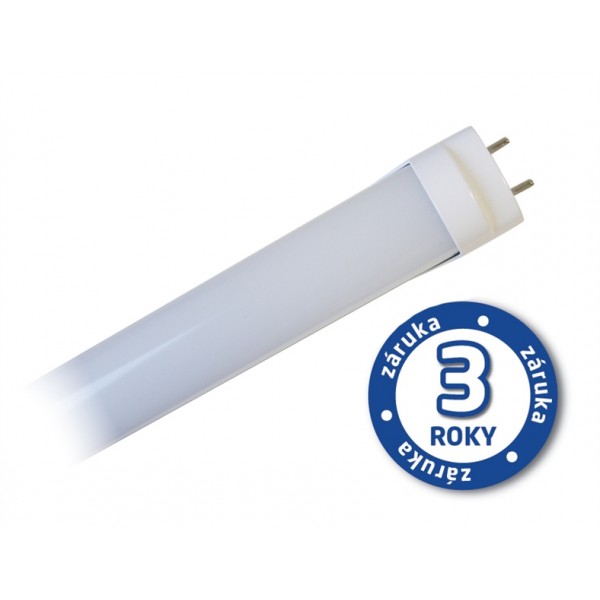 LED žiarivka lineárna T8, 25W, 4000-4500K, 150cm, mliečna + štartér LZ05