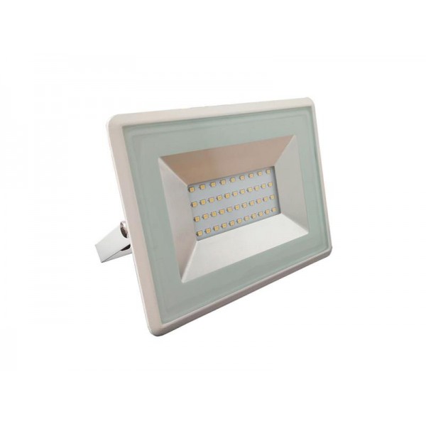 LED vonkajší reflektor SLIM, 30W, 2500lm, 4000K, AC 230V, biela