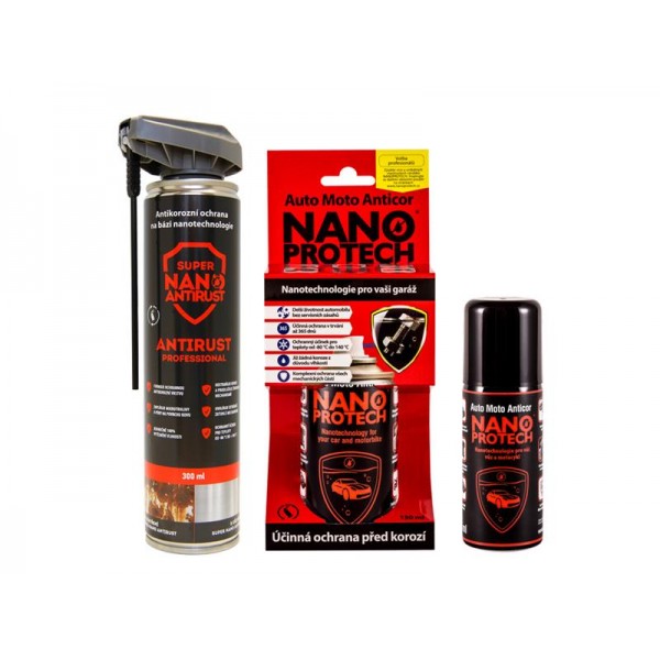 Sprej antikorózny NANOPROTECH AUTO MOTO ANTICOR 300 ml pre motoristov