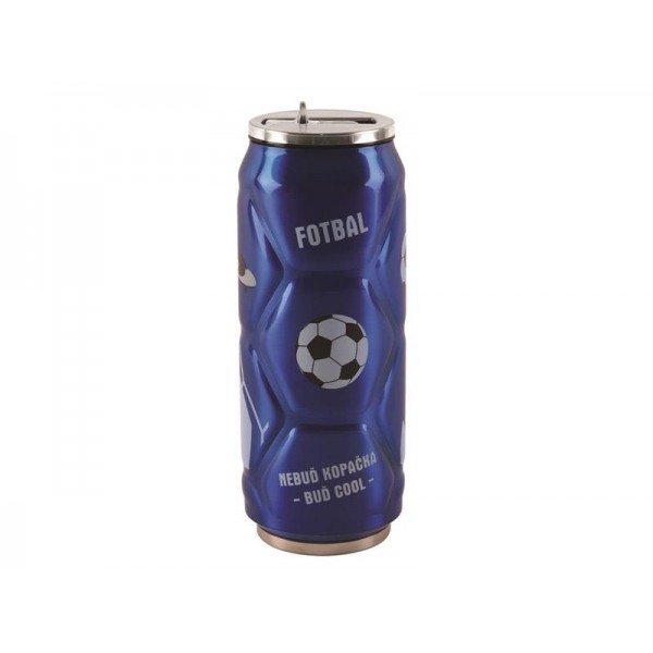 Termoska ORION FUTBAL 0.5L modrá