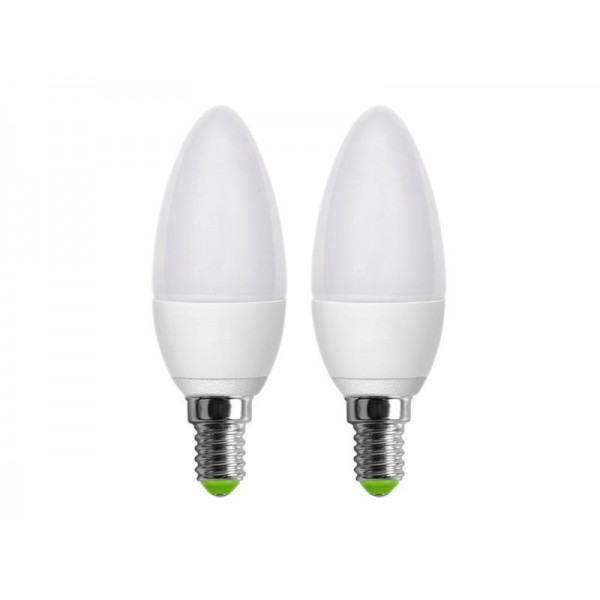 Žiarovka LED, sviečka, 5W, E14, RETLUX duo pack REL 6